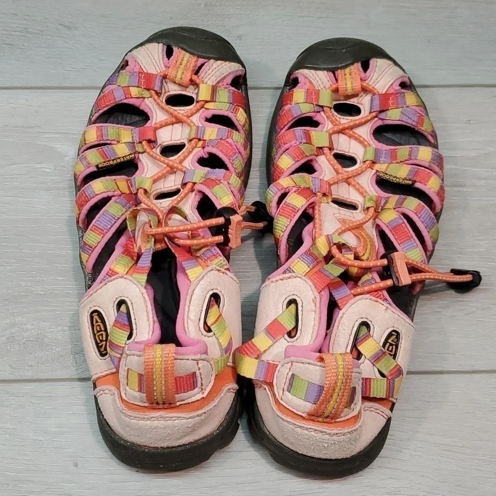Keen Girls Kids Outdoor Newport Fisherman Sandals Outdoor shoes sz 4